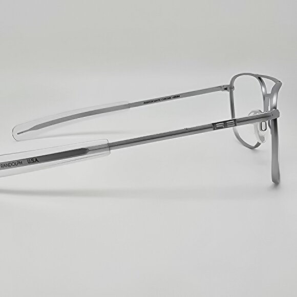 *SOLD* Randolph Engineering Aviator AF Bayonet Matte Chrome Sunglasses Frame - Picture 5 of 13